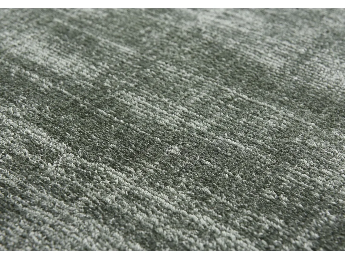 Alfombra de viscosa tejida a mano 300x400 cm Verde Shine