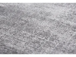 Alfombra de viscosa tejida a mano 50x80 cm Gris Shine