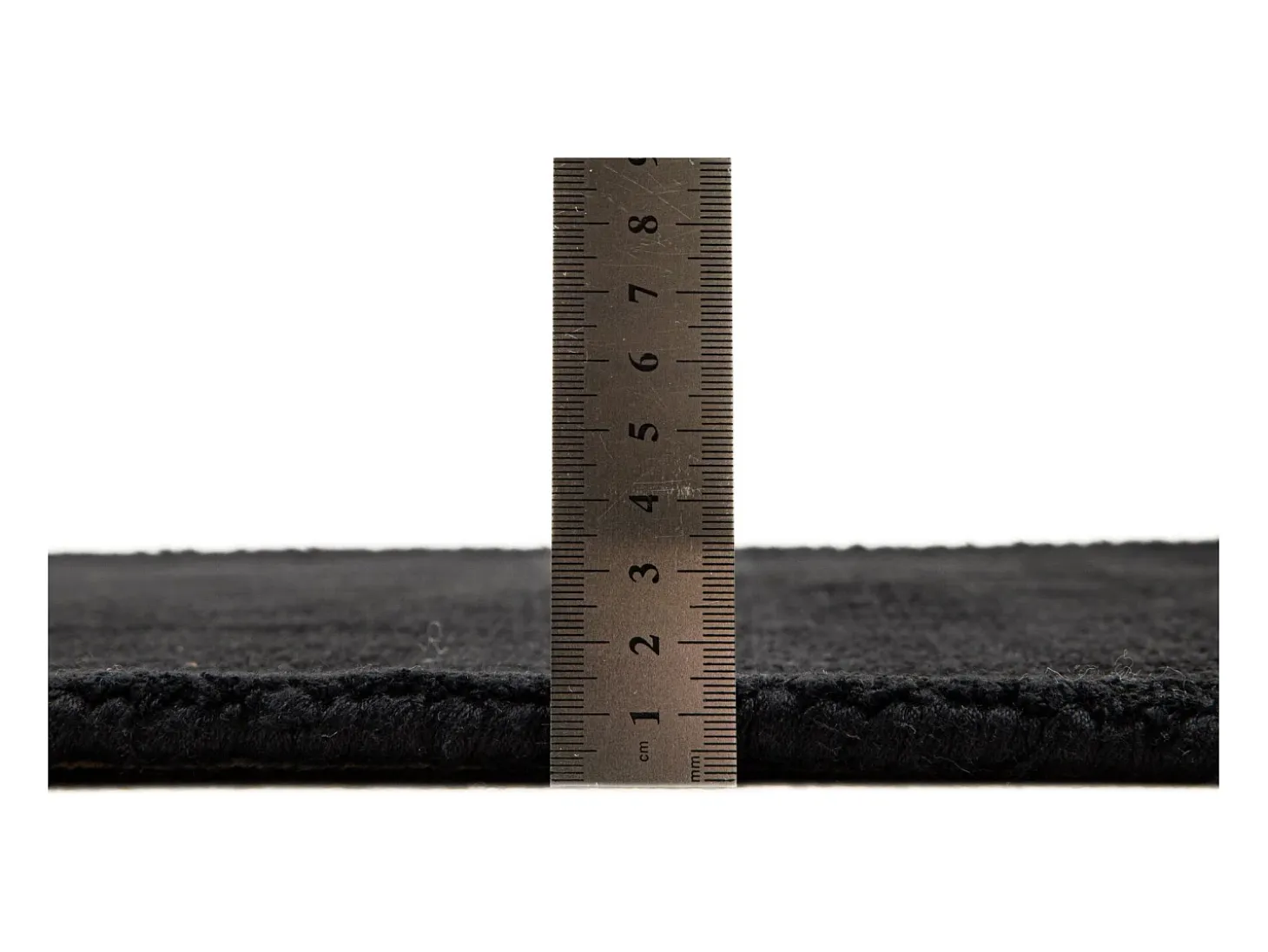 Alfombra de viscosa tejida a mano 160x230 cm Negro Shine