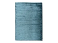 Alfombra de viscosa tejida a mano 85x155 cm Aqua Shine