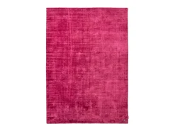 Alfombra de viscosa tejida a mano 250x350 cm Fuchisa Shine