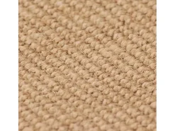 Alfombra de yute con reverso de latex color natural 120x180 cm ES95508