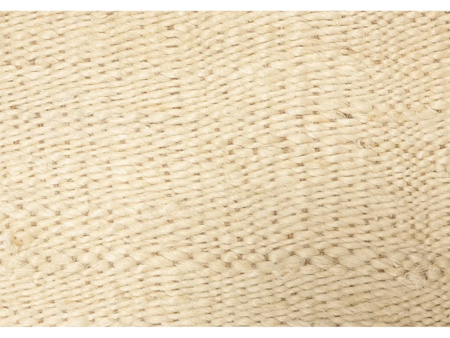 Alfombra de yute hecha a mano 70x140 cm Crema Forest