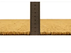 Alfombra de yute hecha a mano 130x190 cm Oro Forest