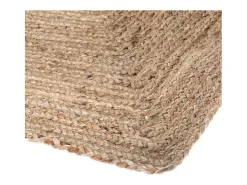 Alfombra de Yute Natural Beige 120x170 cm - Resistente, Auténtica y Fácil de Mantener