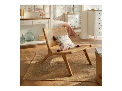 Alfombra de Yute Natural Beige 120x170 cm - Resistente, Auténtica y Fácil de Mantener