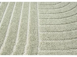 Alfombra diseño moderno Boho - Verde - 120 x 160 cm - SANTO PLUS