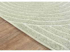 Alfombra diseño moderno Boho - Verde - 80 x 150 cm - SANTO PLUS