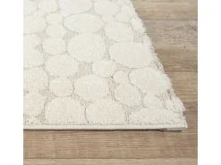 Alfombra Elisa Design Piedras, Crema, 80 x 150 cm