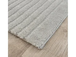 Alfombra Elisa Diseño Geométrico, Gris, 120 x 160 cm