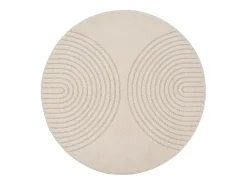 Alfombra Elisa Diseño Geométrico, Beige, 200 x 280 cm
