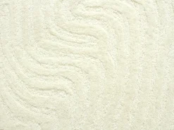 Alfombra en relieve 100% lana tufting manual, 200 x 290 cm, Marfil, 2100g/m², NEORA