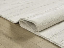 Alfombra Everest diseño moderno - Crema - 200 x 290 cm