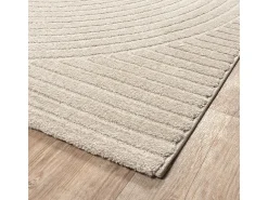 Alfombra Everest Modern 3D alto-bajo - Beige - 120 x 170 cm