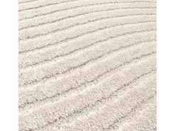 Alfombra Everest Modern 3D alto-bajo - Beige - 160 x 230 cm