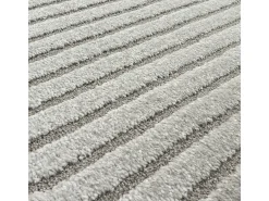 Alfombra Everest Modern 3D alto-bajo - Gris - 140 x 200 cm