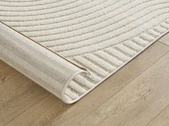 Alfombra Everest Modern 3D alto-bajo - Crema - 120 x 170 cm