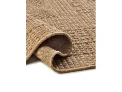 Alfombra exterior - clásico efecto yute - natural - 80 x 150 cm - ACRA