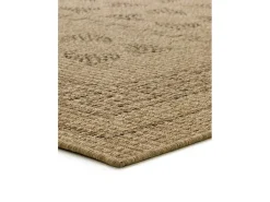 Alfombra exterior - clásico efecto yute - natural - 160 x 230 cm - ACRA