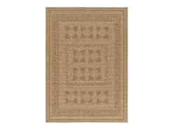 Alfombra exterior - clásico efecto yute - natural - 120 x 170 cm - ACRA