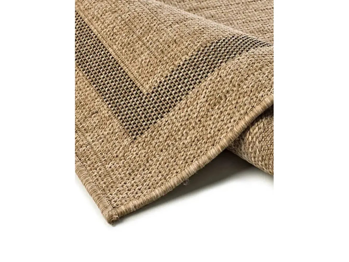 Alfombra exterior - efecto yute - natural - 200 x 290 cm - ACRA