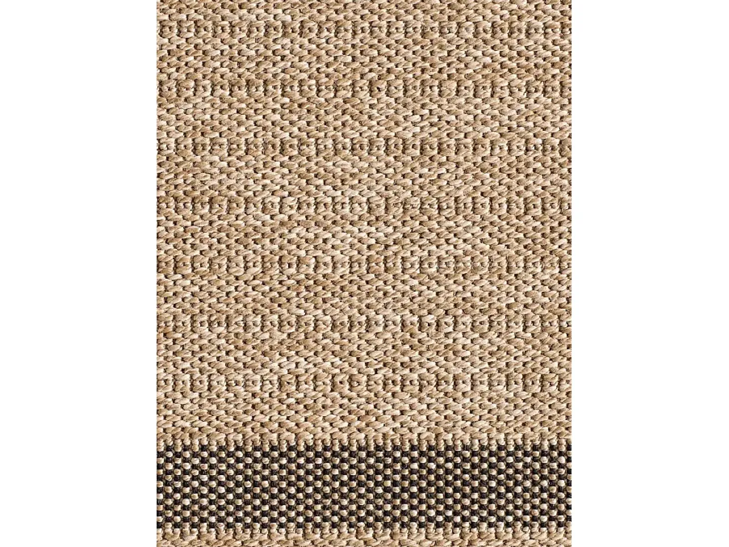 Alfombra exterior - efecto yute - natural - 120 x 170 cm - ACRA