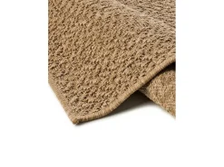 Alfombra exterior - geométrico efecto yute - natural - 160 x 230 cm - ACRA