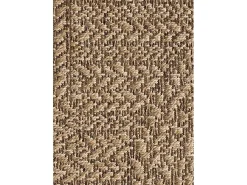 Alfombra exterior - geométrico efecto yute - natural - 200 x 290 cm - ACRA