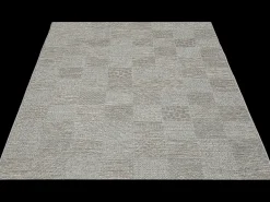 Alfombra Exterior Interior diseño moderno - Beige grisáceo - 120 x 160 cm - CALGARY