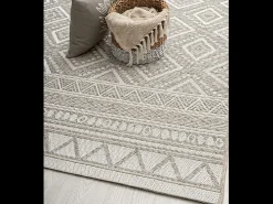 Alfombra Exterior Interior diseño moderno - Beige - 240 x 340 cm - CALGARY