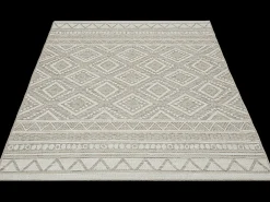 Alfombra Exterior Interior diseño moderno - Beige - 160 x 220 cm - CALGARY
