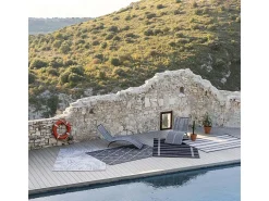 Alfombra exterior Paomia Perla 120 x 170 cm