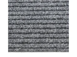 Alfombra felpudo atrapasuciedad gris 100x100 cm ES43030
