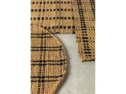 Alfombra fibra de coco 180 cm dia