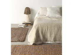 Alfombra fibra de coco 120 cm diam.