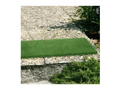 Alfombra Gazongrat Verde de Plástico y Vinilo 40x60cm - IDMAT