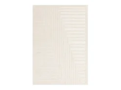 Alfombra geométrica - 120x170cm - crema - Valley Connection