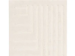 Alfombra geométrica - 120x170cm - crema - Valley Connection