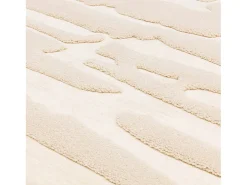 Alfombra geométrica - 200x290cm - crema - Valley Path