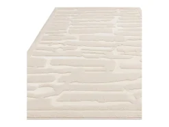 Alfombra geométrica - 160x230cm - crema - Valley Path