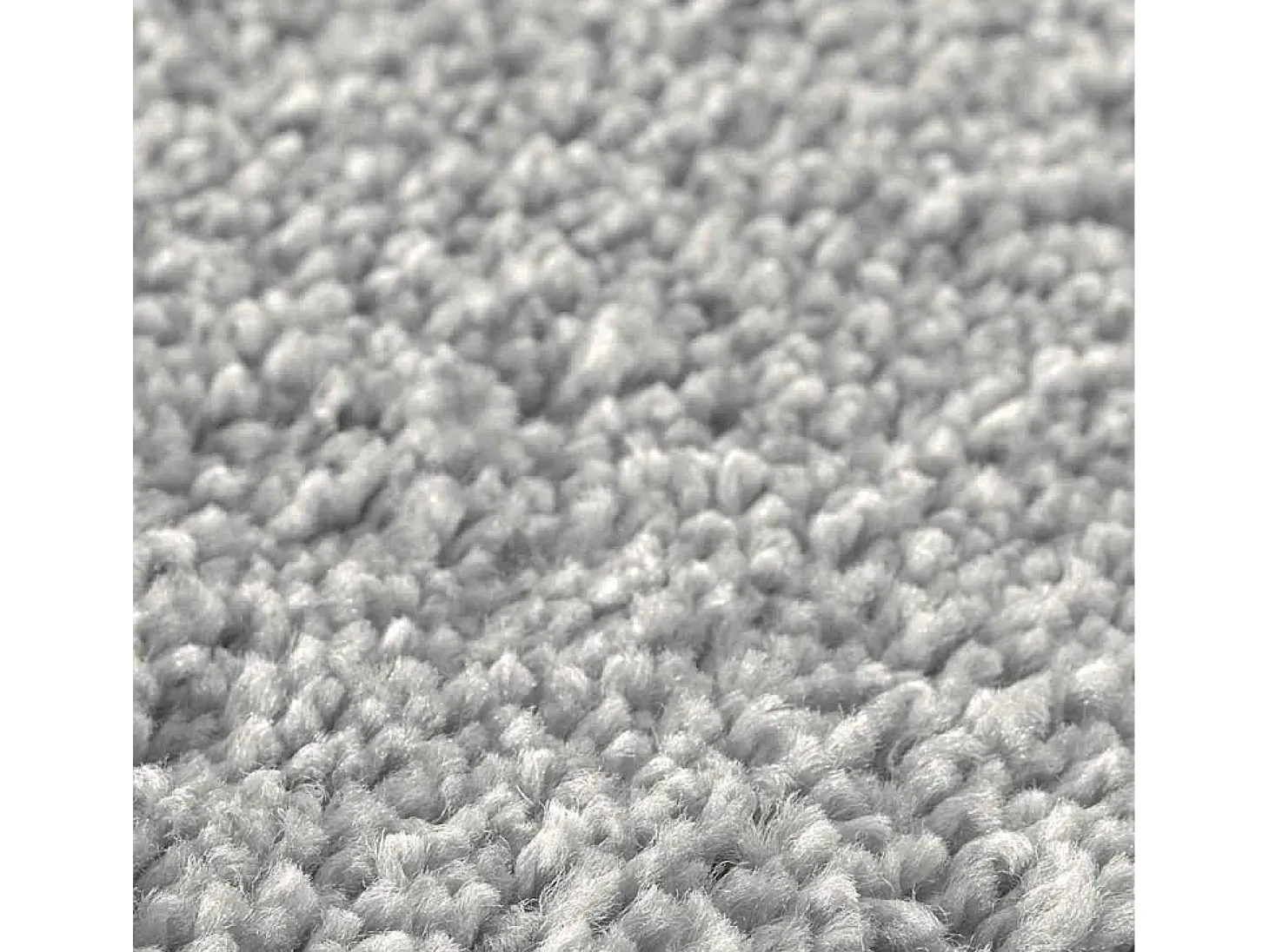 Alfombra Gris 120 x 120 cm Polipropileno