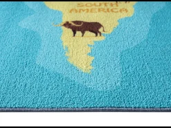 Alfombra Happy Life de Aprendizaje - Azul - 120x160 cm