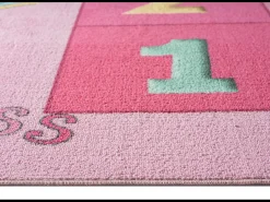 Alfombra Happy Life Juego Princesa - Rosa - 200x290 cm