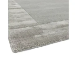Alfombra hecha a mano Alfombra hecha a mano de lana y viscosa - 160x230cm - Plata - Ascot