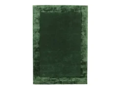 Alfombra hecha a mano Alfombra hecha a mano de lana y viscosa - 200x290cm - Verde - Ascot