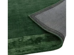 Alfombra hecha a mano Alfombra hecha a mano de lana y viscosa - 160x230cm - Verde - Ascot