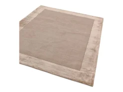 Alfombra hecha a mano Alfombra hecha a mano de lana y viscosa - 160x230cm - beige - Ascot