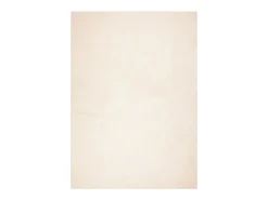 Alfombra HUARTE de pelo corto suave y lavable beige 120x170 cm