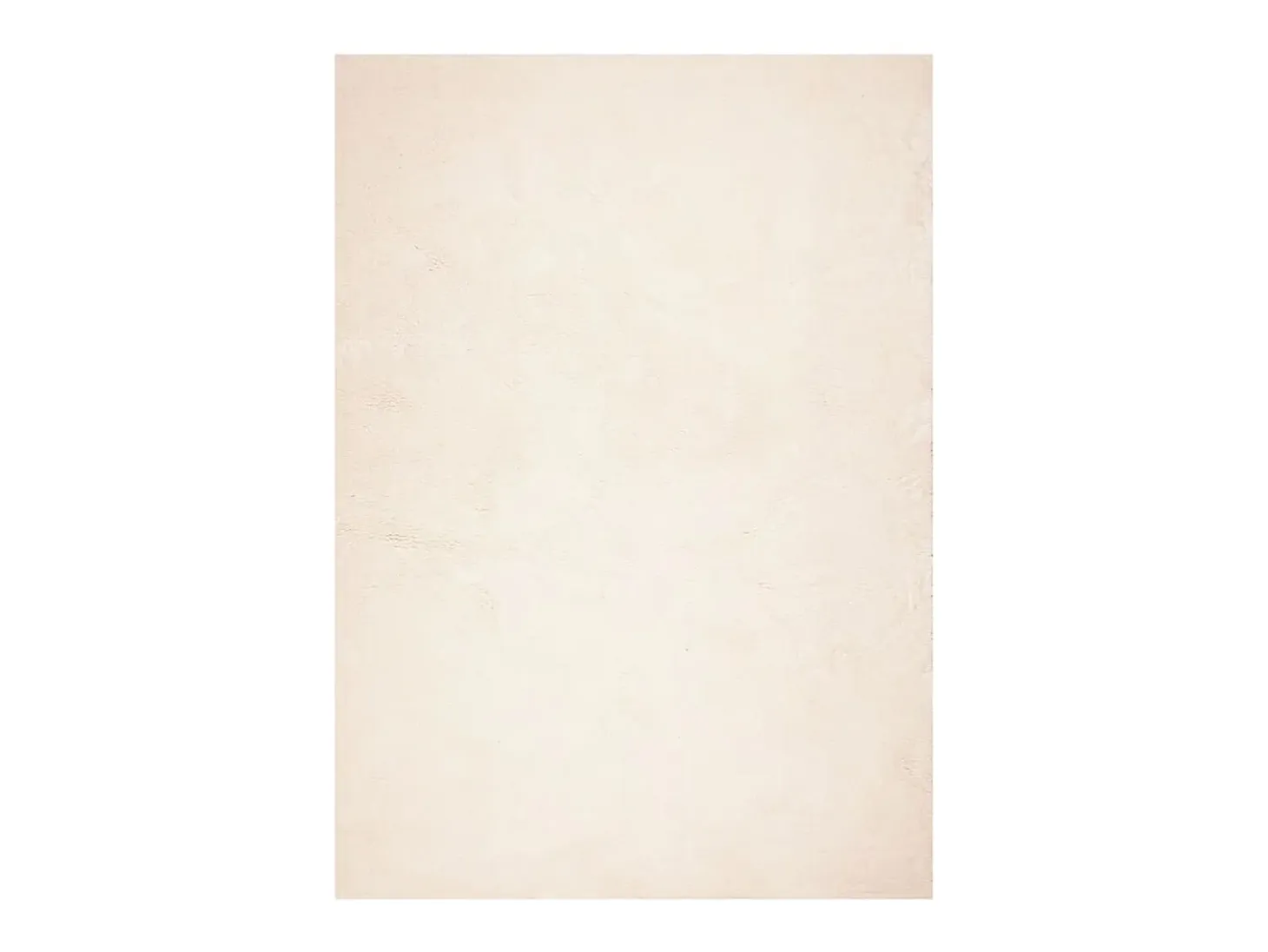 Alfombra HUARTE de pelo corto suave y lavable beige 120x170 cm