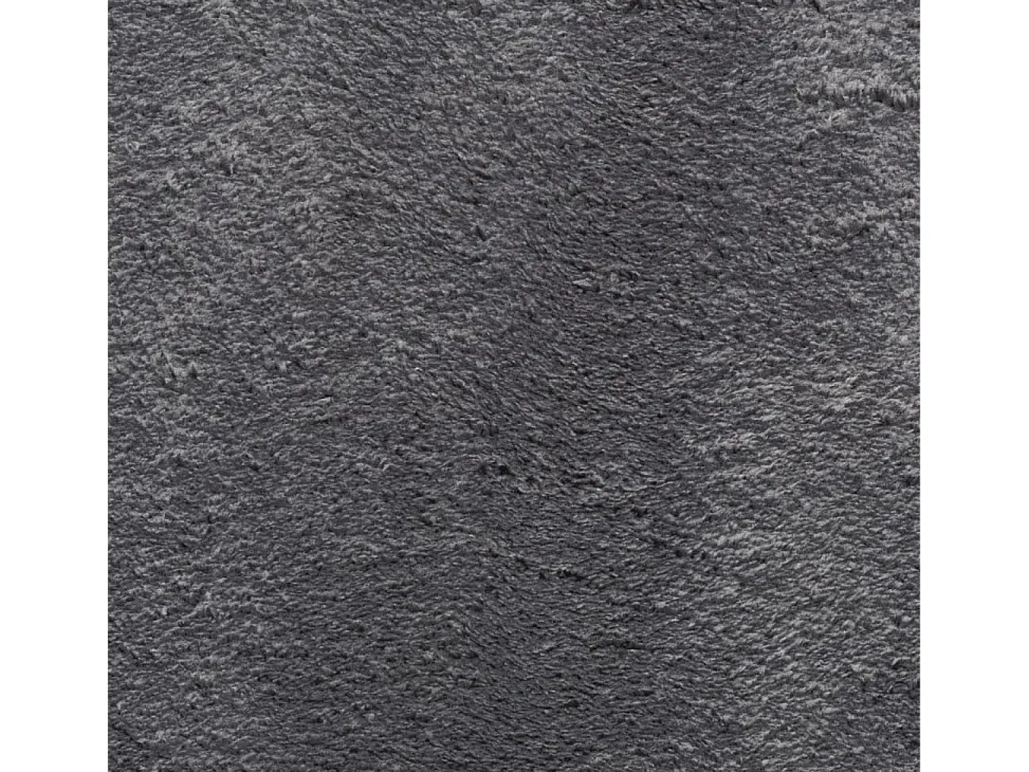 Alfombra HUARTE de pelo corto suave y lavable en color antracita 80x150cm